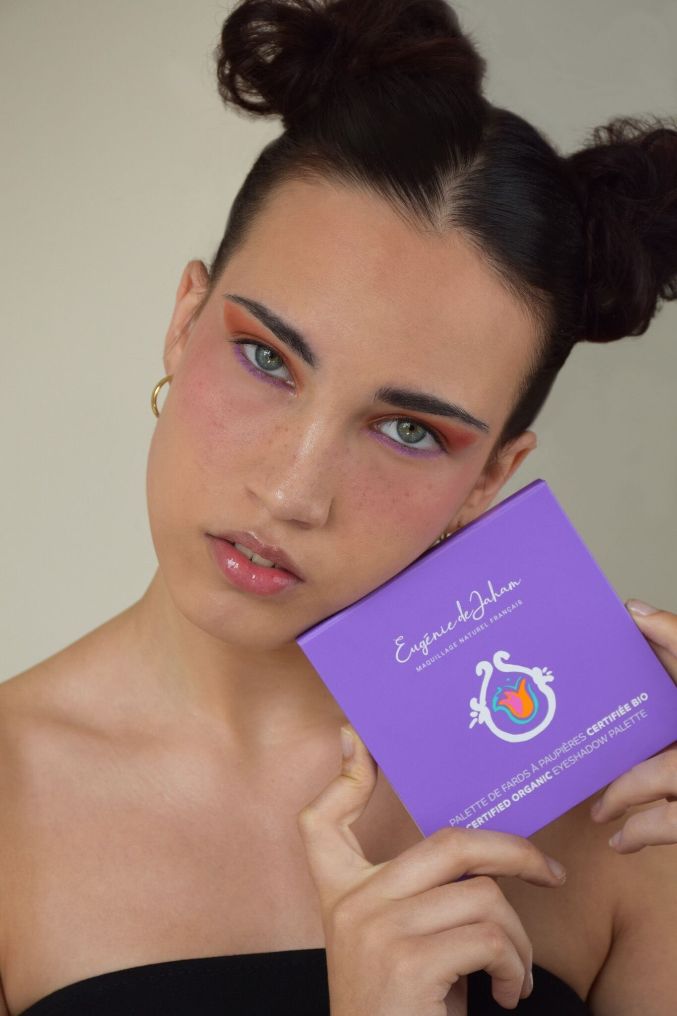 Palette de fards à paupières certifiée bio & vegan
