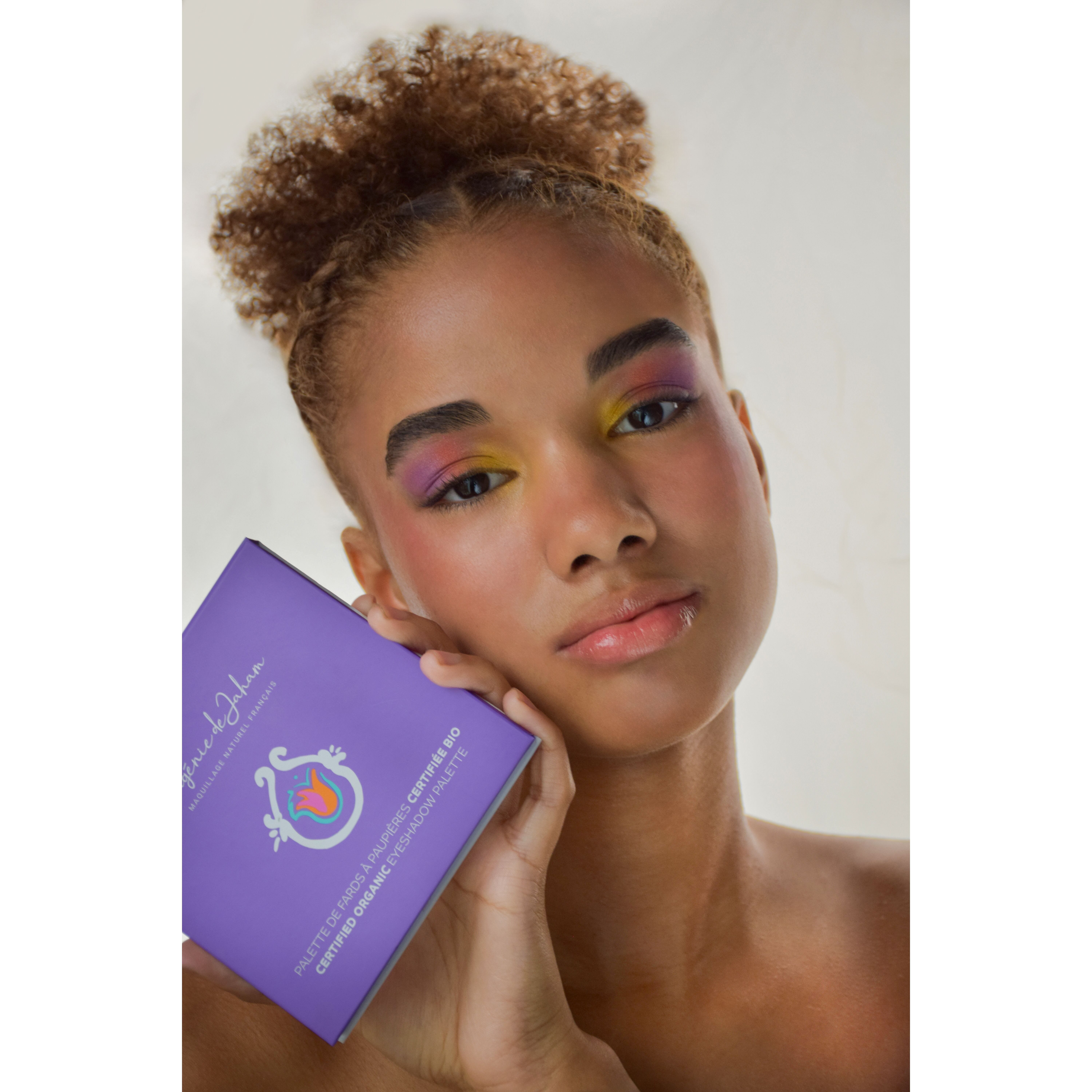 Palette de fards à paupières certifiée bio & vegan