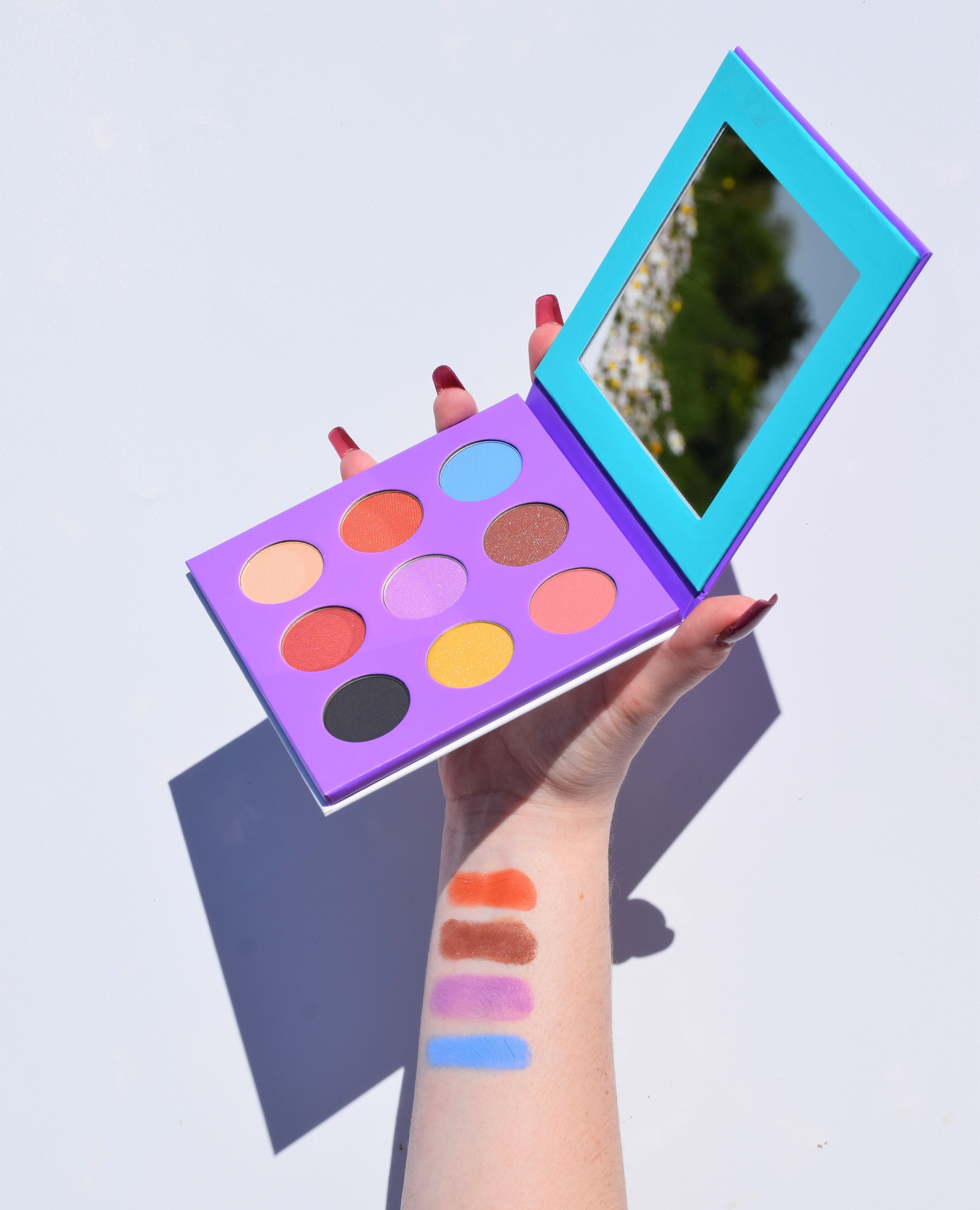 Palette de fards à paupières certifiée bio & vegan