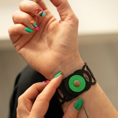 Olivia Pastille grünes Armband