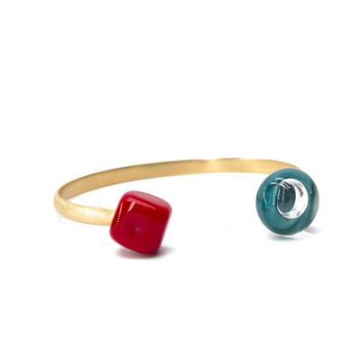 Bracelet OEIL avec verre de Murano