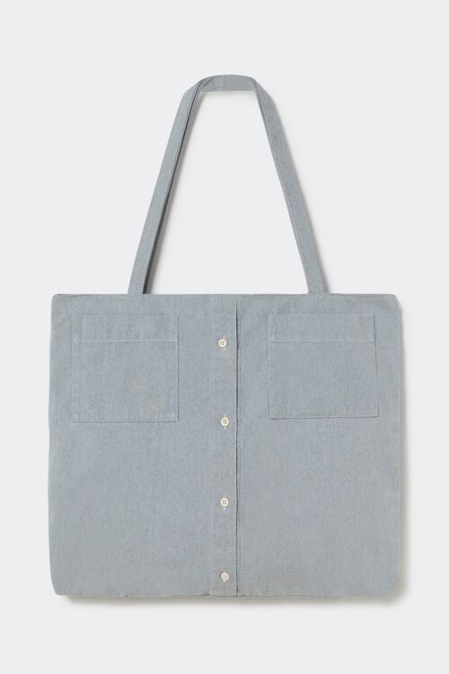 Tote camisa upcycled