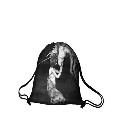 Accord Backpack In Canvas Sack Line Bertoni