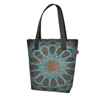 Borsa A Spalla Aisha In Canvas Linea Vivà Bertoni