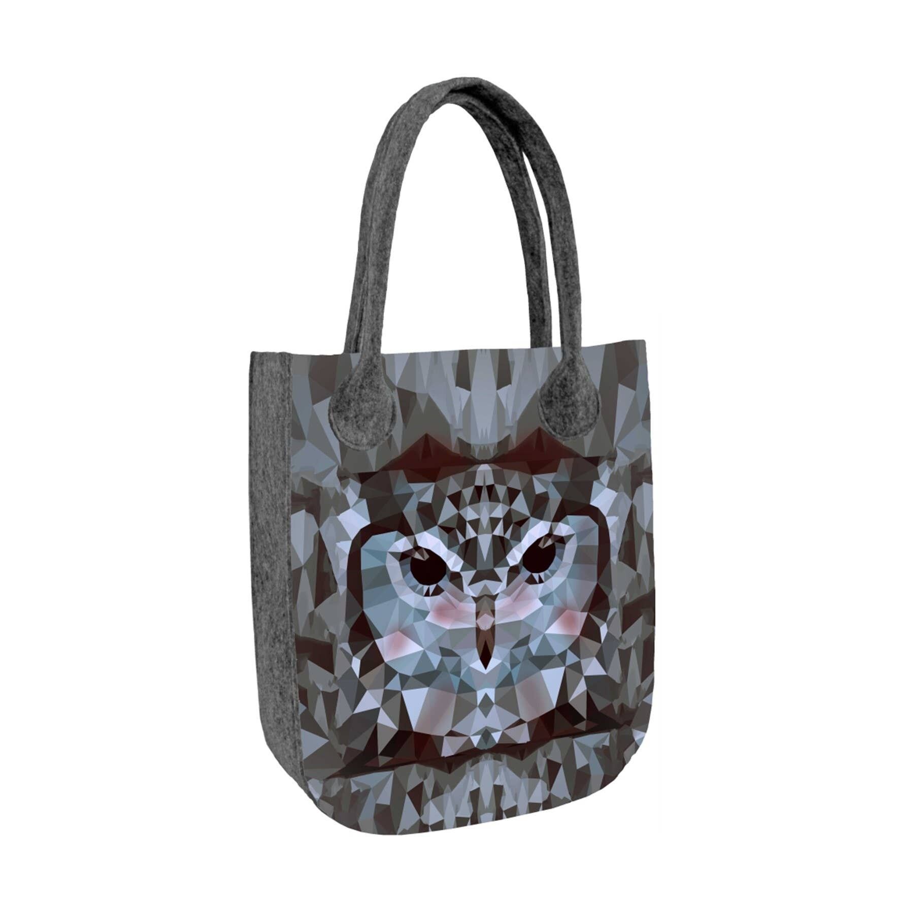 Borsa Shopper Brigida In Feltro Linea City Bertoni