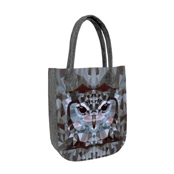 Borsa Shopper Brigida In Feltro Linea Ville Bertoni 1