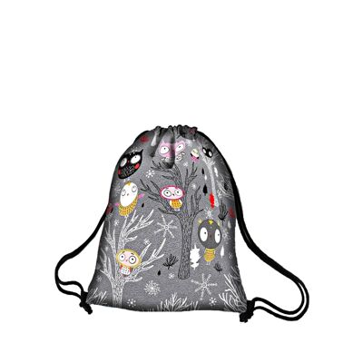 Mochila Bubo En Lona Saco Line Bertoni