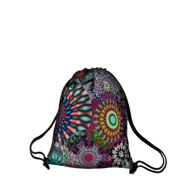 Mochila Carousel En Lona Sack Line Bertoni