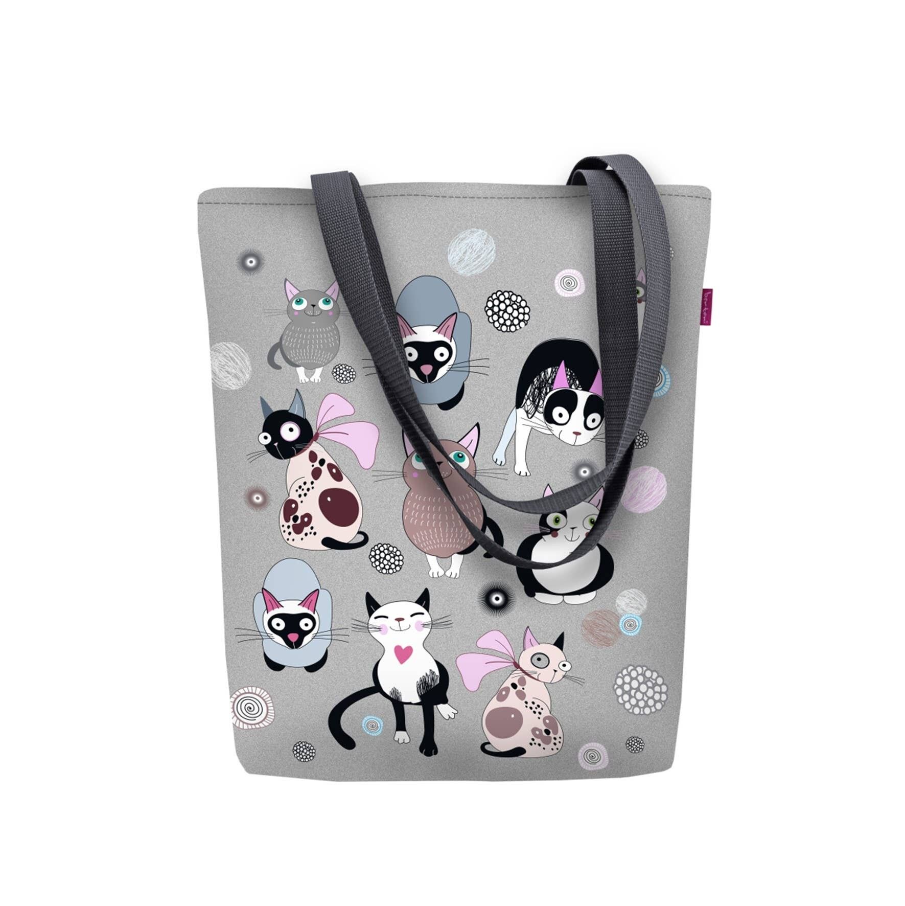 Borsa A Tracolla Catnip In Tela Linea Sunny Bertoni