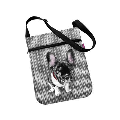Borsa A Tracolla Chester In Canvas Linea Joy Bertoni