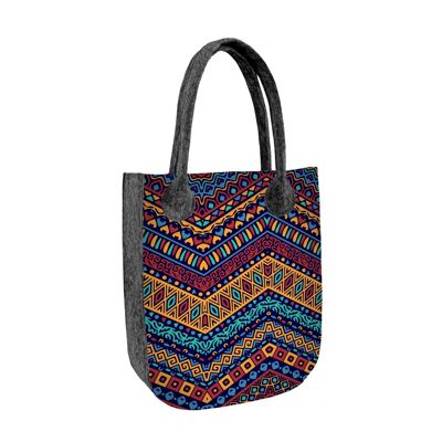 Bolso Shopper Impero En Feltro Linea City Bertoni