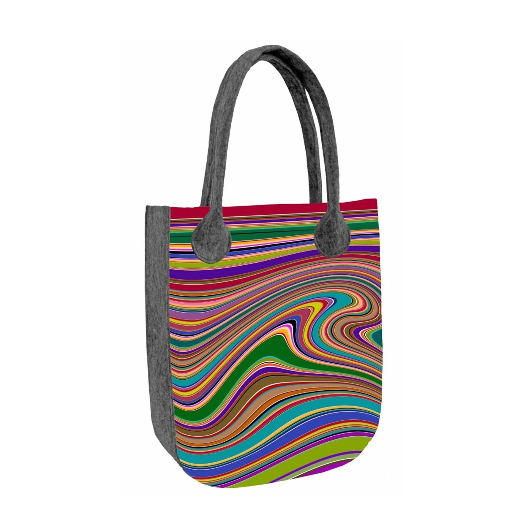 Borsa a tracolla Fala in feltro City Line Bertoni