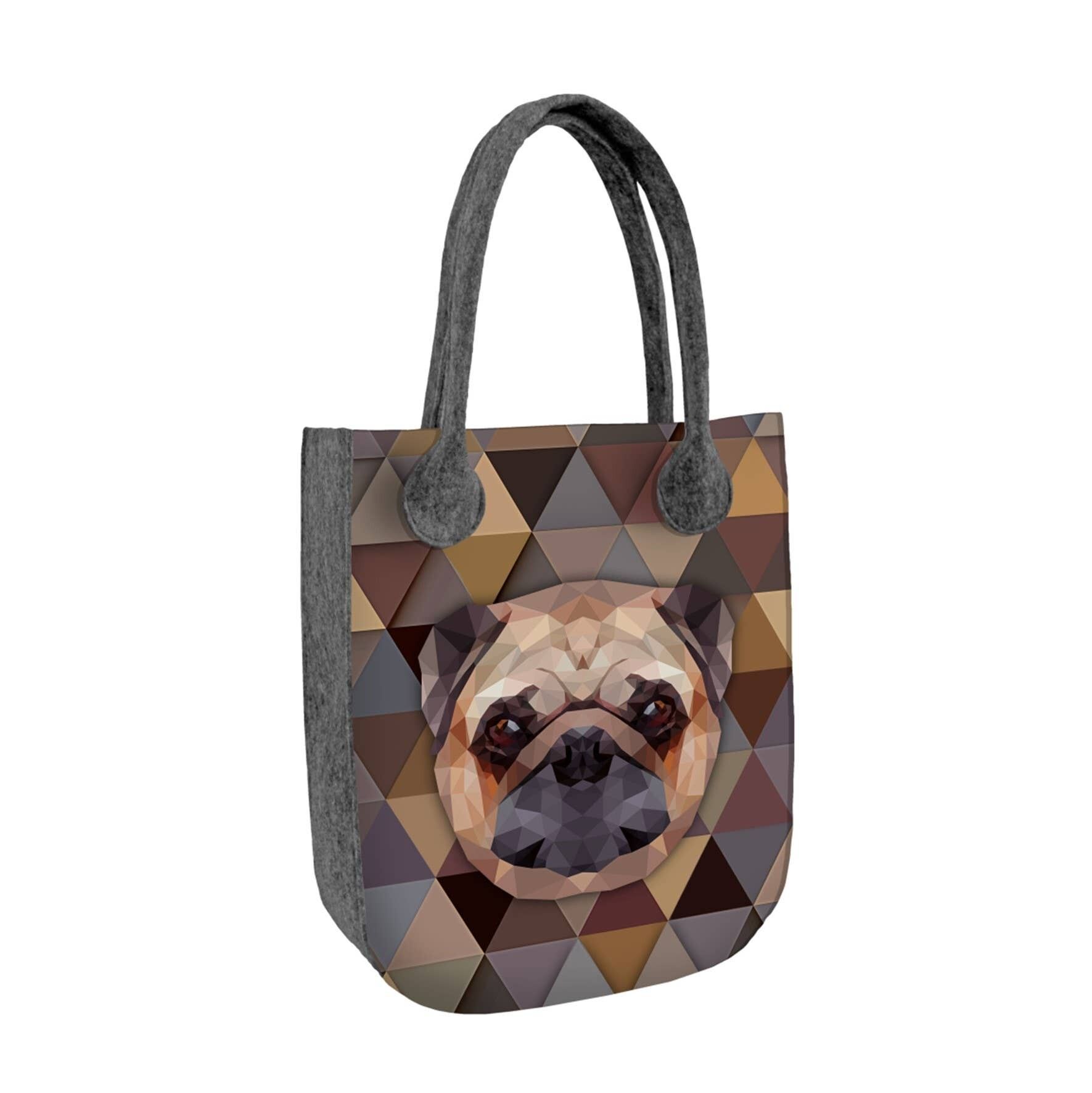 Borsa a tracolla preferita in feltro linea City Bertoni