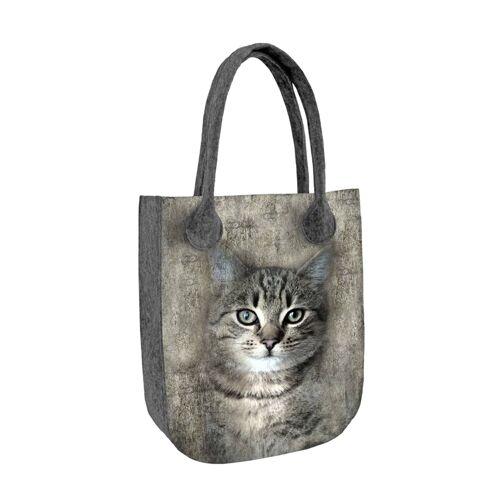 Filon Shoulder Bag In Felt City Line Bertoni