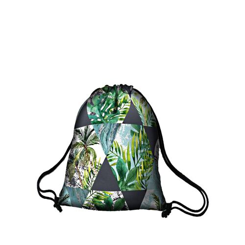 Florida Backpack In Canvas Sack Line Bertoni