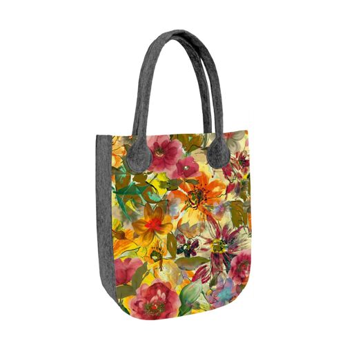 Borsa Shopper Da Giardino In Feltro Linea City Bertoni