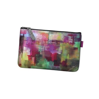 Gesture Pochette aus grauem Filz Pocket Line Bertoni