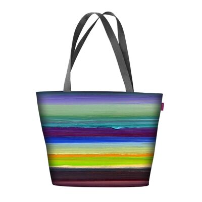 Borsa A Tracolla Horizon In Canvas Linea Holiday Bertoni