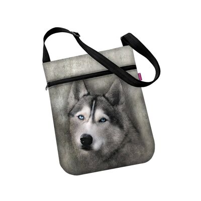 Borsa A Tracolla Husky En Toile Linea Joy Bertoni