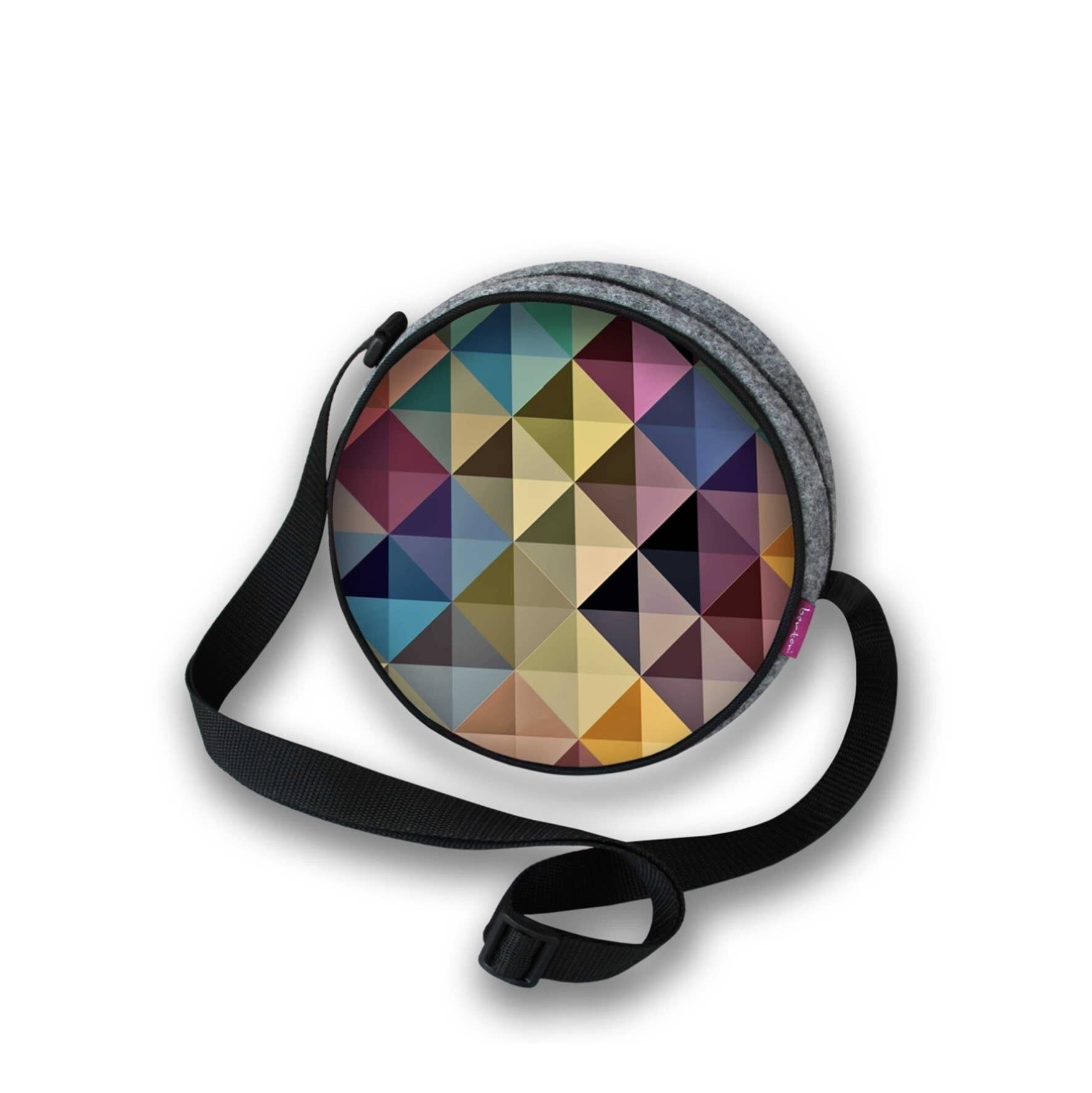 Borsa a tracolla Jazz in feltro Twist Line Bertoni