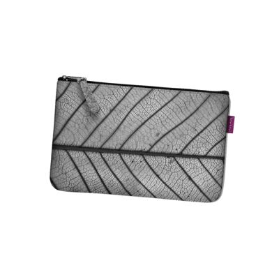 Lisc Pochette In Grey Felt Pocket Line Bertoni