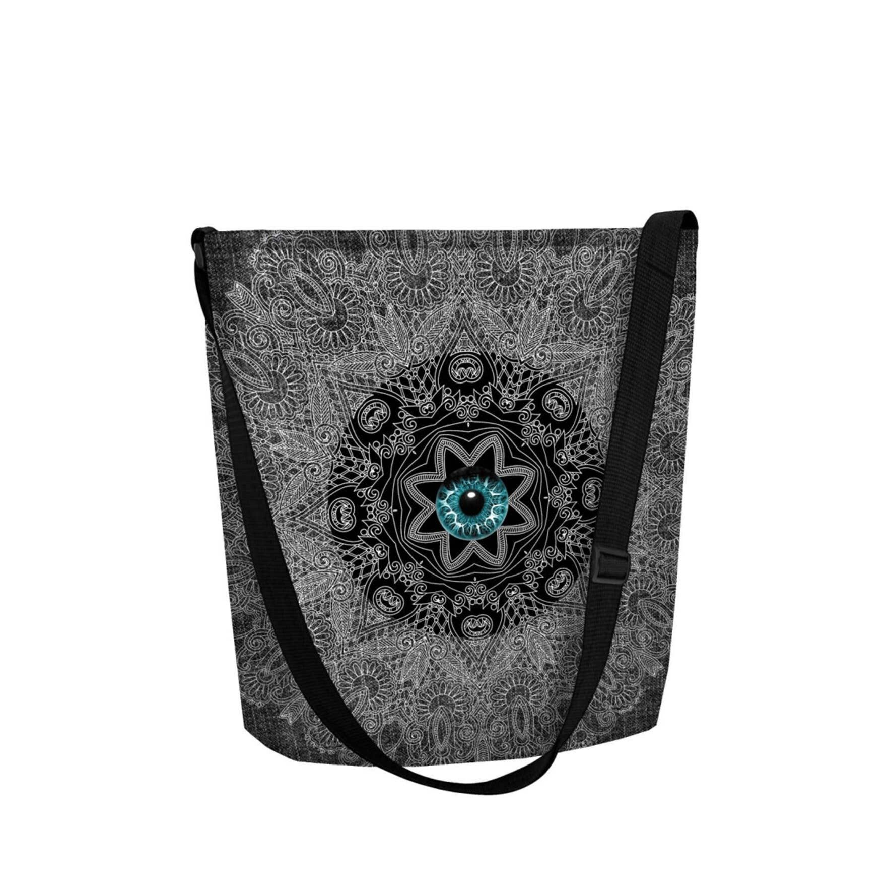 Guarda Borsa A Tracolla In Feltro Grigio Della Linea Funky Bertoni