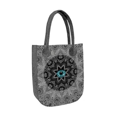 Look Borsa Shopper En Feltro Linea City Bertoni