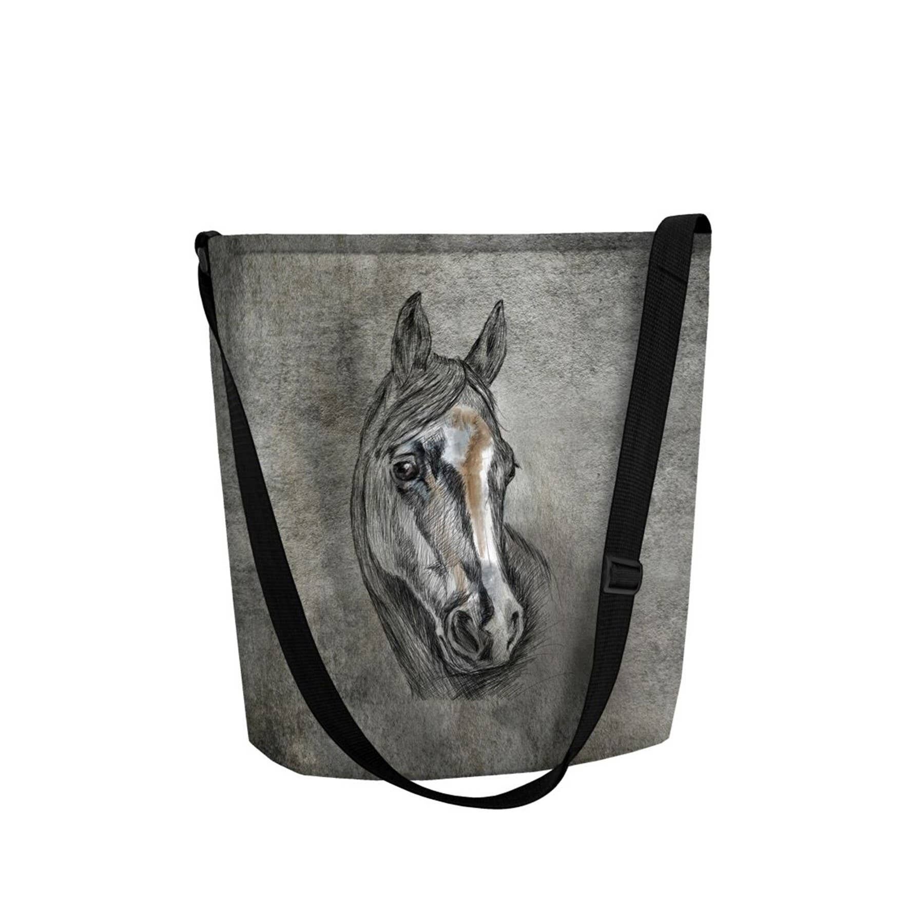 Borsa A Tracolla Lord In Feltro Grigio Della Linea Funky Bertoni
