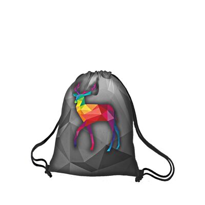 Mochila Max De Lona Línea Saco Bertoni