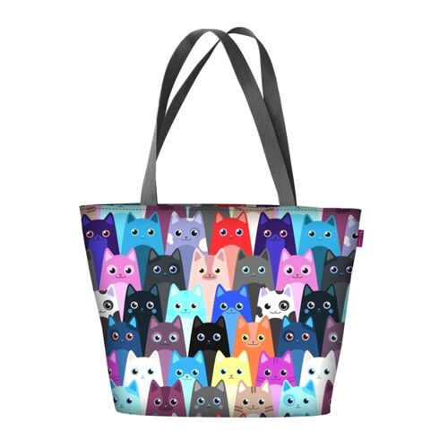 Borsa A Tracolla Miao In Canvas Linea Holiday Bertoni