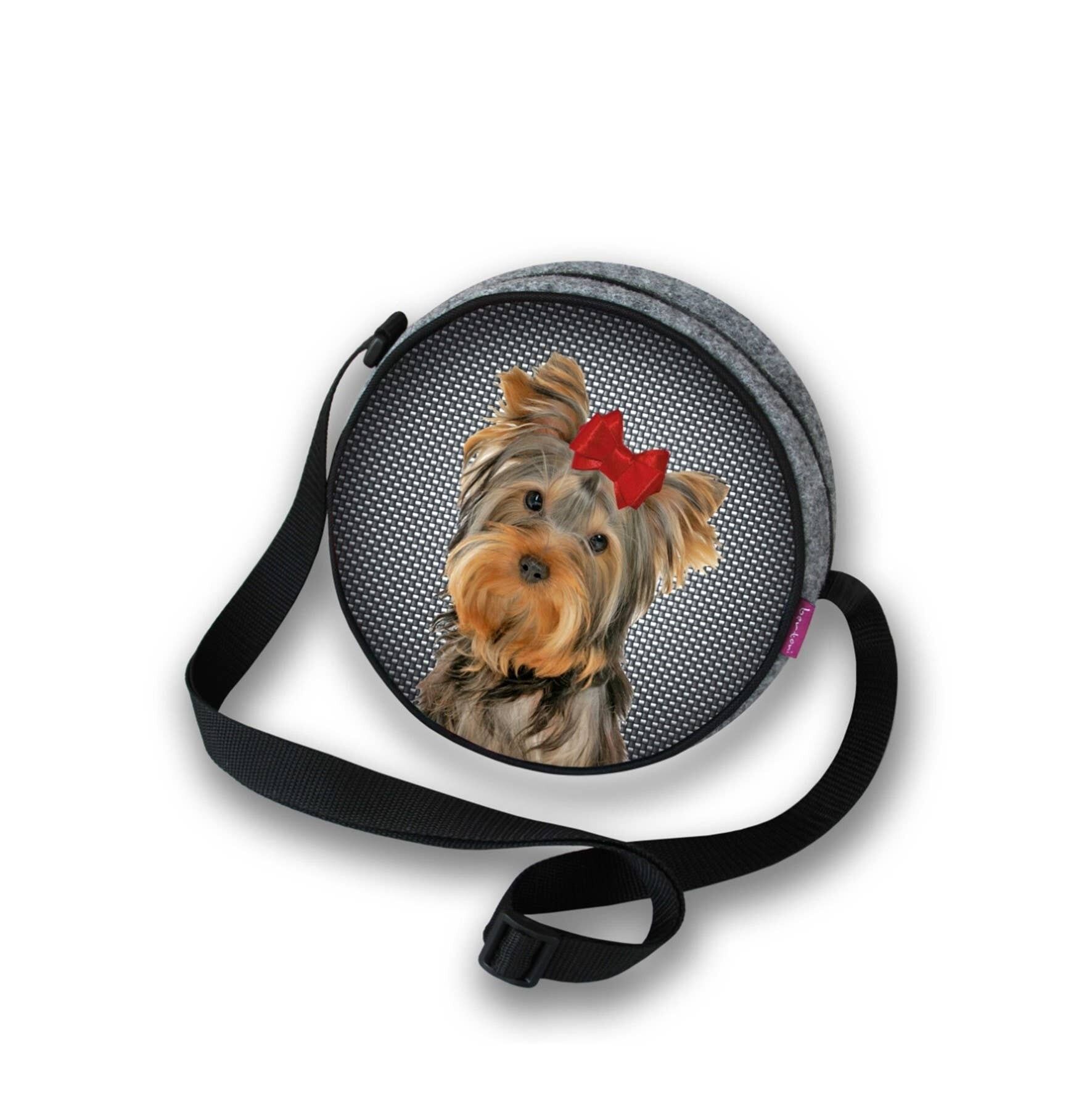 Borsa a tracolla Pupil in feltro Twist Line Bertoni