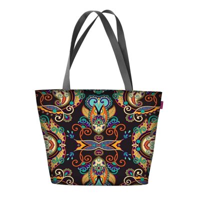 Borsa A Tracolla Ramona In Canvas Linea Holiday Bertoni