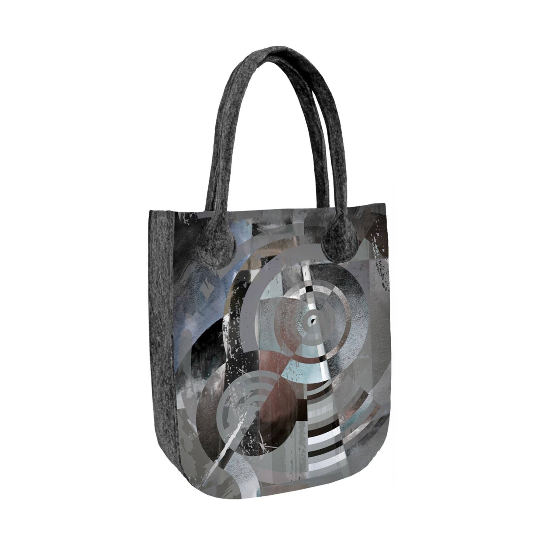 Borsa a spalla Reflex in feltro City Line Bertoni