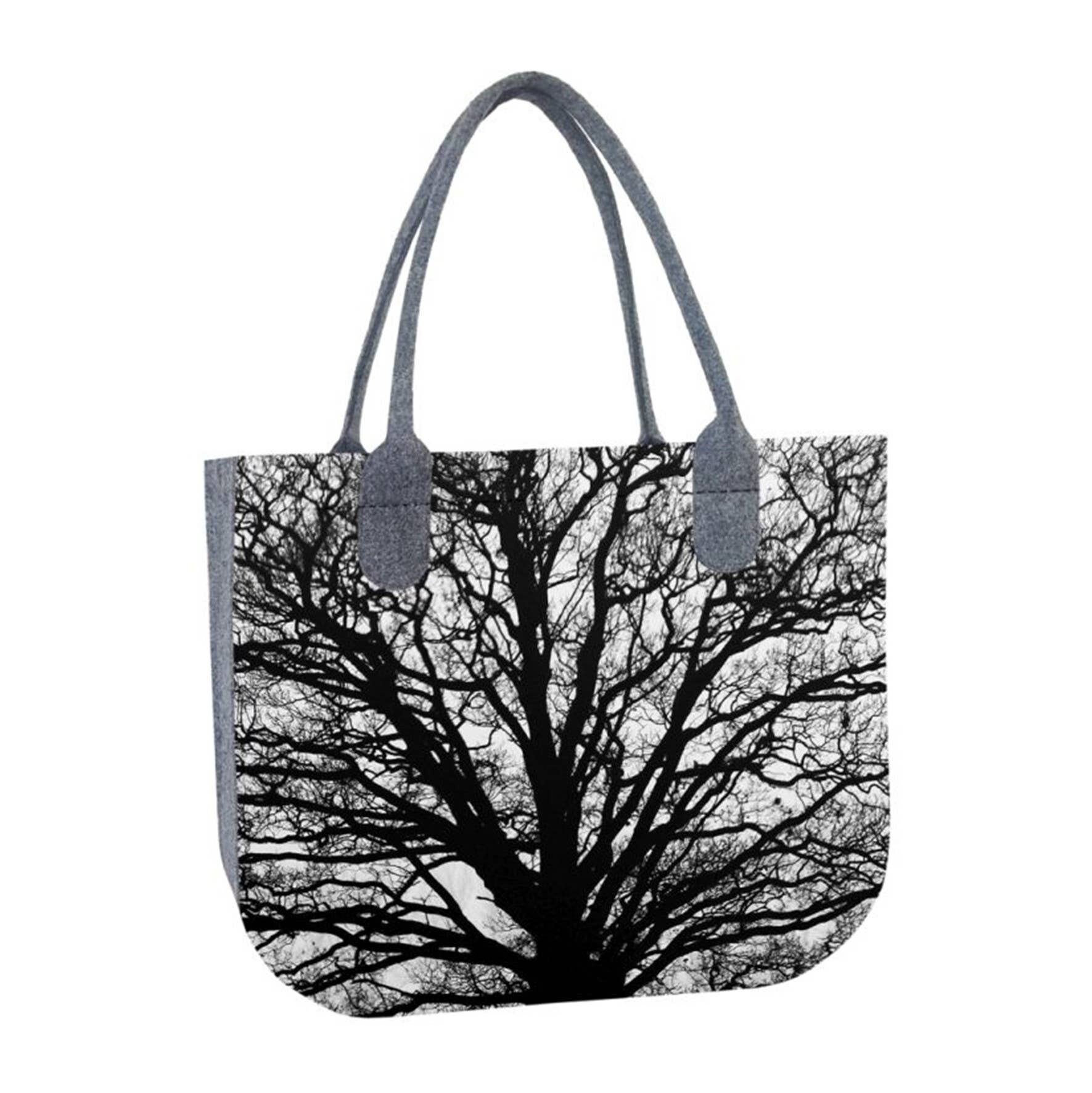 Bolso de hombro Serenity en fieltro Lady XL Line Bertoni