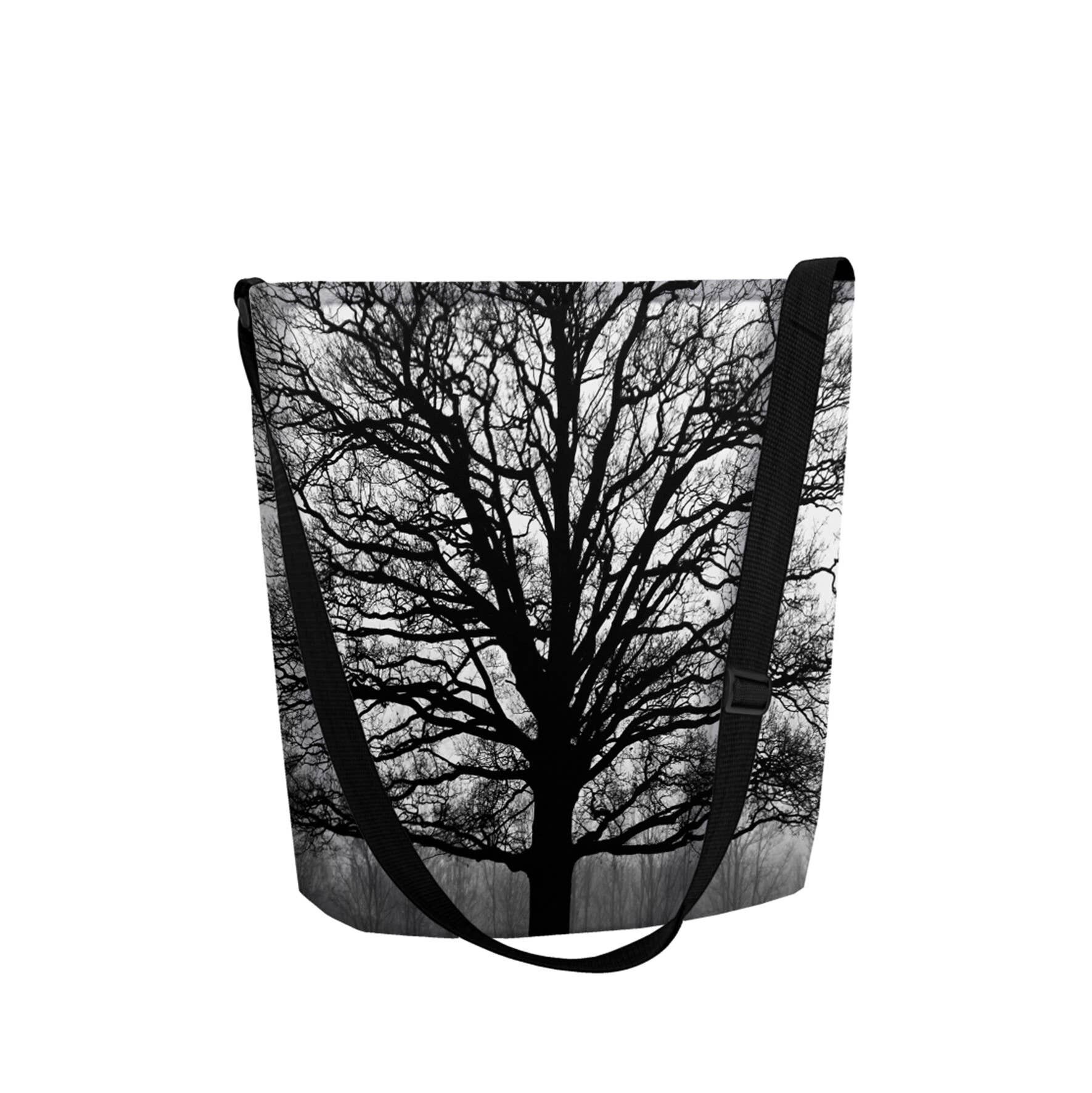 Borsa A Tracolla Serenity In Feltro Grigio Della Linea Funky Bertoni