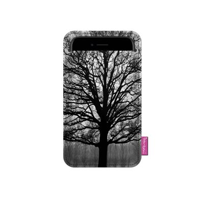 Serenity Smartphone-Hülle aus grauem Filz Bertoni