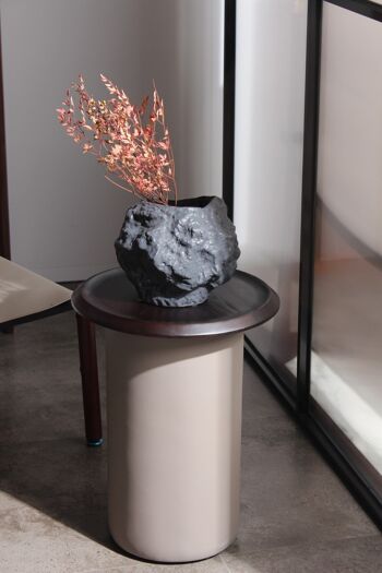 Vase en céramique w. look rock, design naturel tendance. CHU20ZW 3