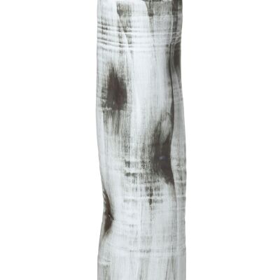 tall cylindric vase, organical shape, distressed DRAMA 10SD