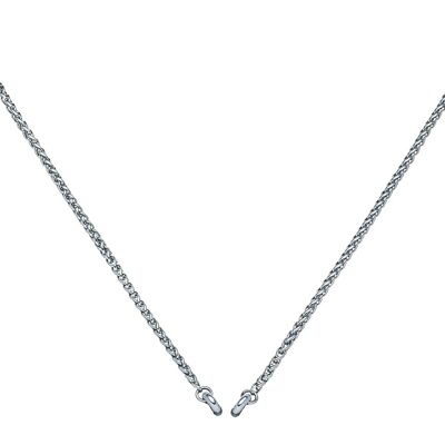 Glamor - plait chain 45cm stainless steel