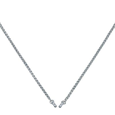 Glamor - plait chain 45cm stainless steel