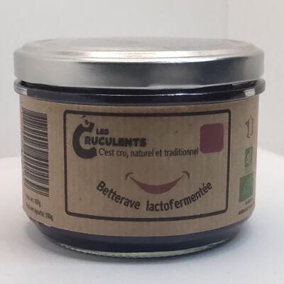 Remolacha ecológica lactofermentada - 200g