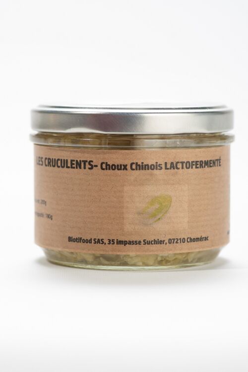 Choux chinois bio lactofermenté - 200g