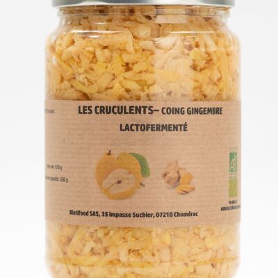Lactofermented ginger quince - 670g