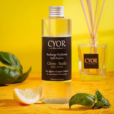 Lemon Basil fragrance diffuser refill - 200ml