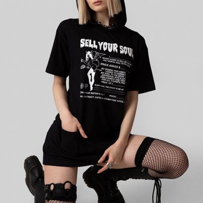 Sell Your Soul - Hooded Tshirt (B)