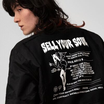 Sell Your Soul MA1 Patch Jacket