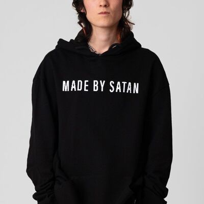 Made By Satan - Oversize Hooded Sweat