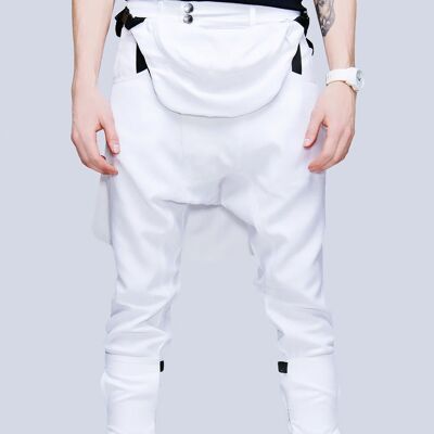 Clip Pants (White)