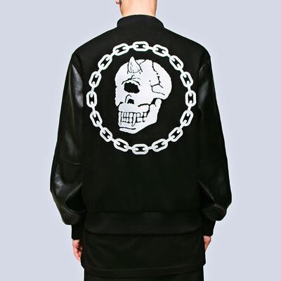 Mishka Chain Varsity Jacket