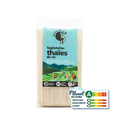 Organic Thai white rice tagliatelle 400 g